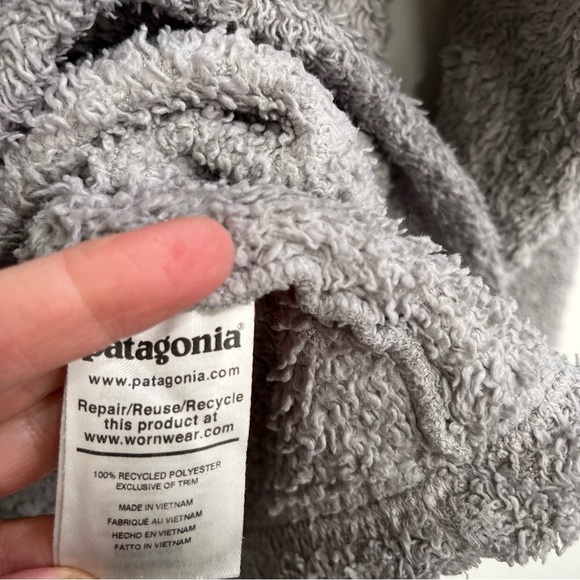 Patagonia Los Gatos Fleece 1/4 Zip Pullover Drifter Grey Outdoor Women’s Medium - Picture 7 of 7